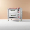 فرن تجاري مزدوج مزود بغاز عالي الجودة Specification image